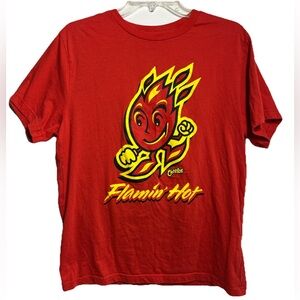 Cheetos Flamin Hot T-Shirt Size Large